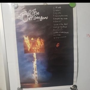 J. Cole the off season vinyl poster